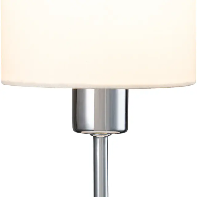 Настольная лампа Escada 1109/1 Chrome/Beige DENVER — хром, ракурс 5