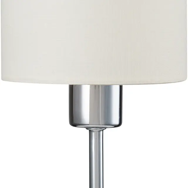 Настольная лампа Escada 1109/1 Chrome/Beige DENVER — хром, ракурс 6