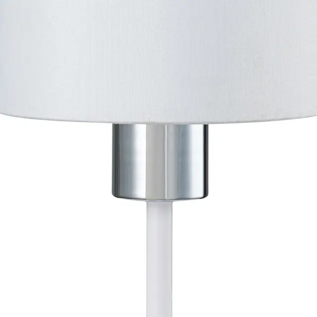Настольная лампа Escada 1109/1 White/Silver DENVER — белый, ракурс 5