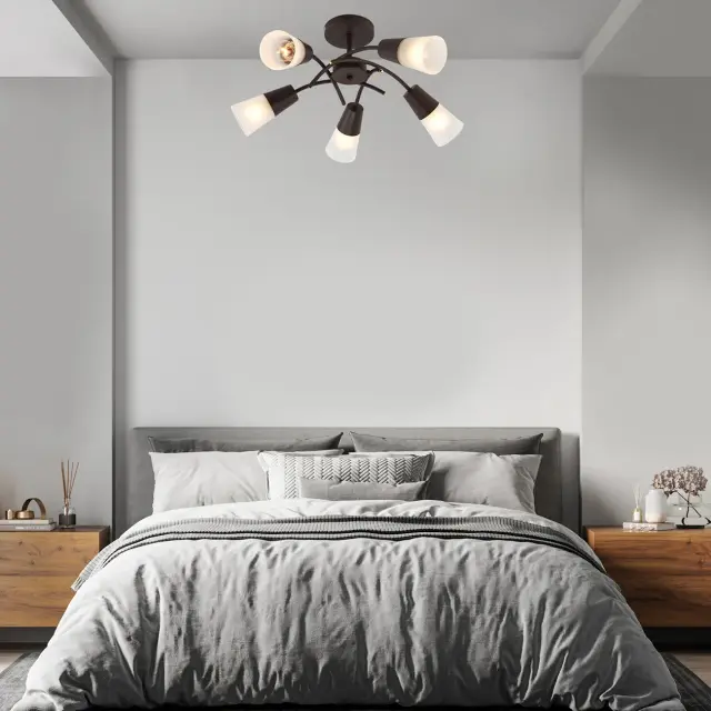 Люстра Escada 1109/5P Wenge CALLA — венге, ракурс 3