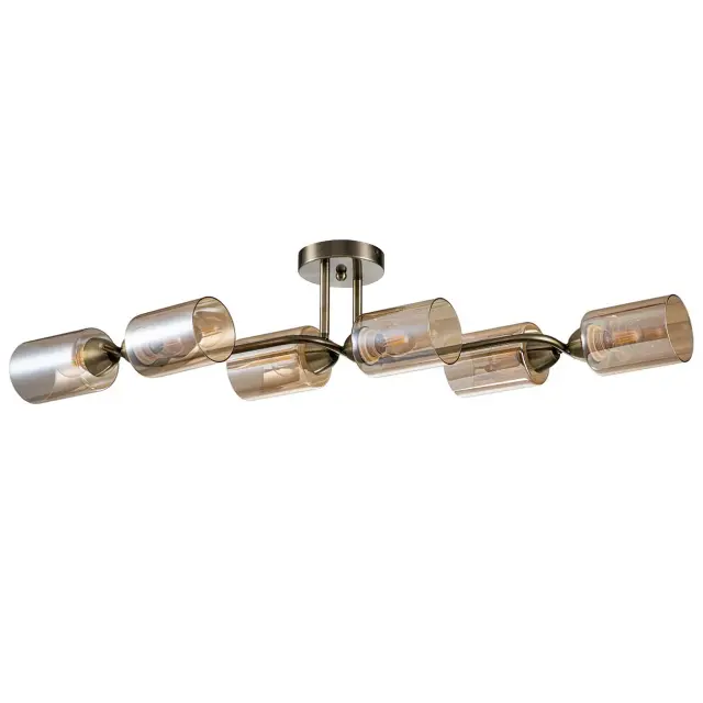 Светильник Escada 1110/6P Bronze BUNGARUS — бронза, ракурс 2