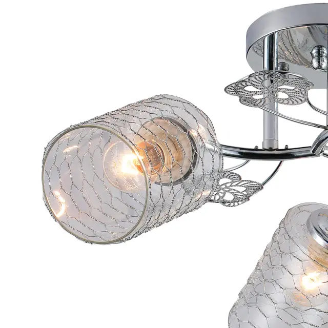 Люстра Escada 1113/3PL WEIGELA — хром, ракурс 3
