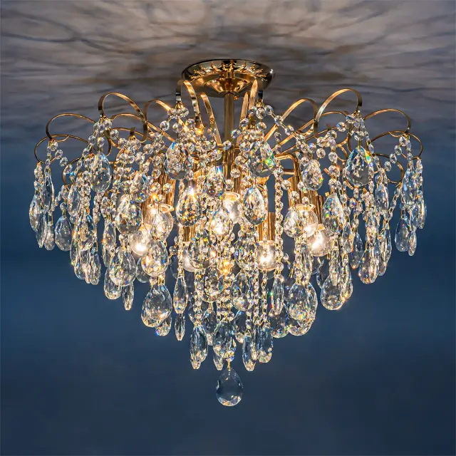 Люстра Escada 1113/7PL CROWN — хром, ракурс 4