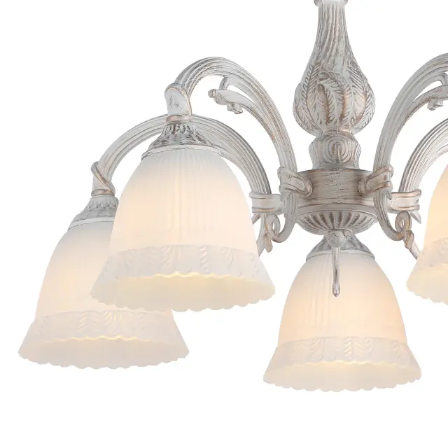 Люстра Escada 1114/5PL White VERSAILES — белый, ракурс 2