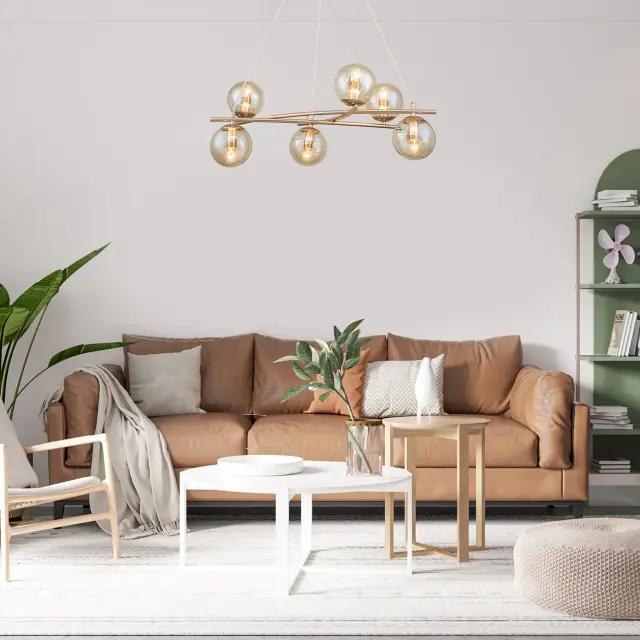 Люстра Escada 1119/6S Gold BALANCE — золотой, ракурс 5