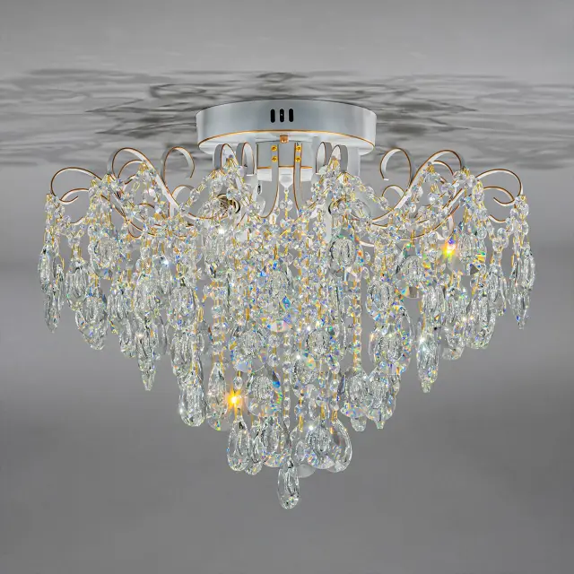Люстра Escada 1120/6PL GERTRUDE — белое золото, ракурс 3