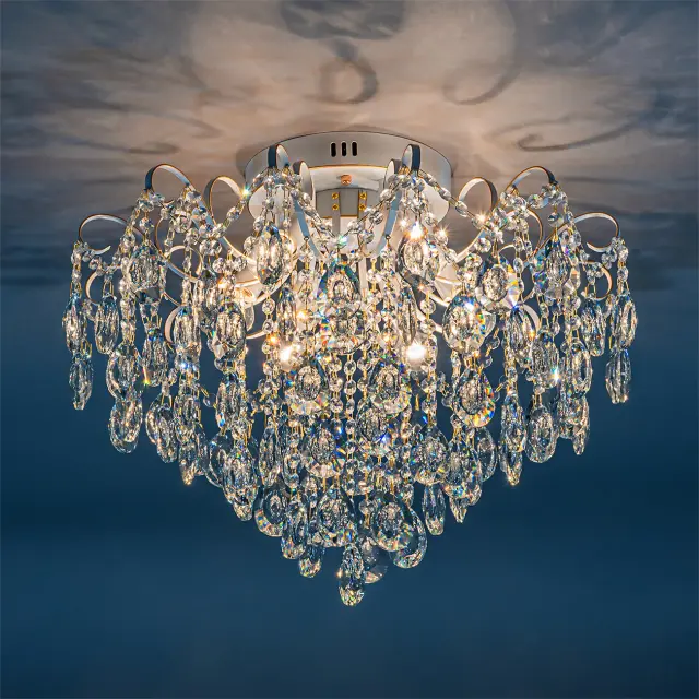 Люстра Escada 1120/6PL GERTRUDE — белое золото, ракурс 4