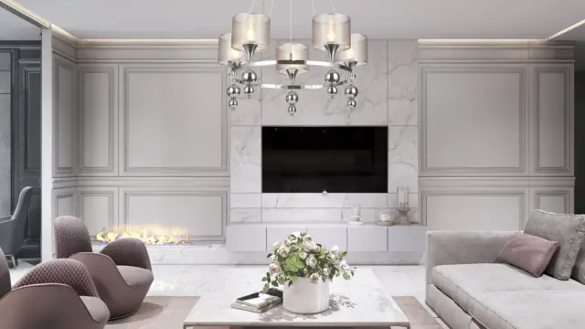 Люстра Escada 1130/5S — хром, ракурс 6