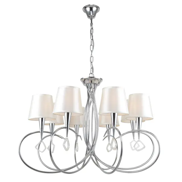 Люстра Escada 1134/8S — хром, ракурс 3