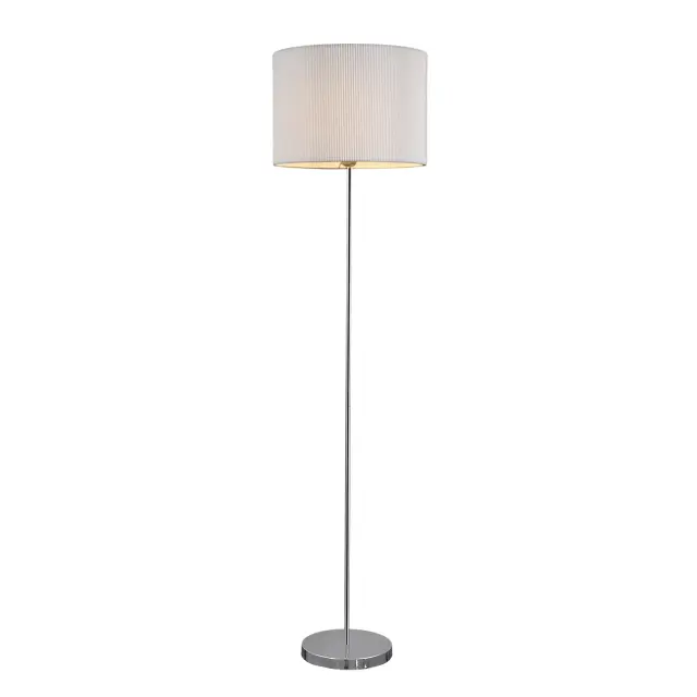 Торшер Escada 1139/1 White — хром