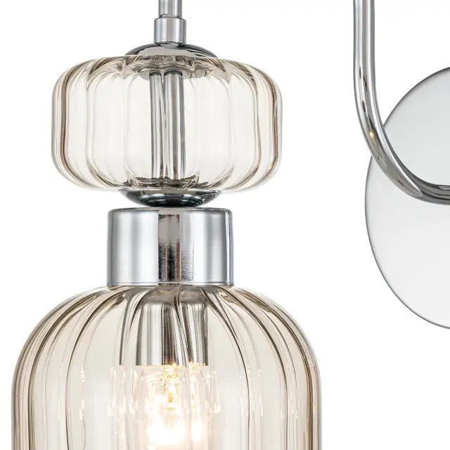 Бра Escada 1141/1A Chrome/Beige GLOSS — хром, ракурс 3