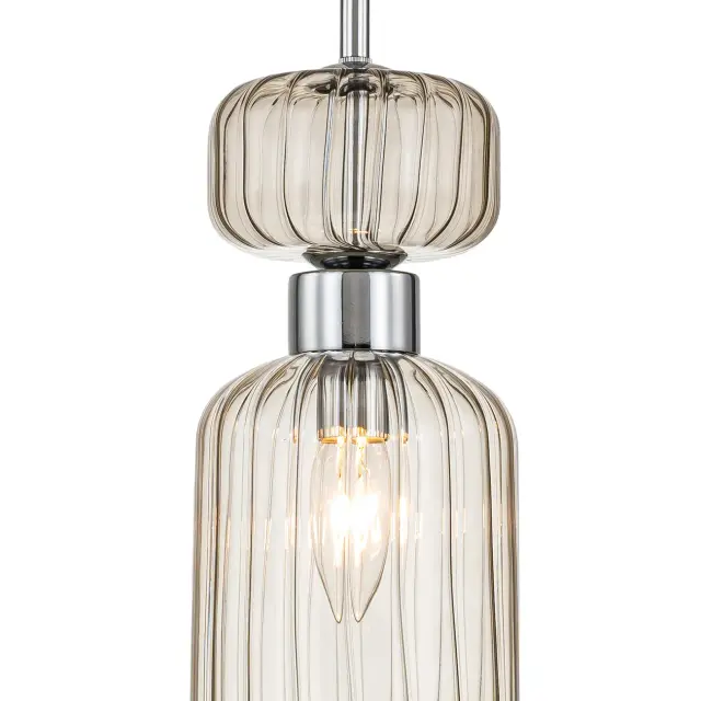Светильник Escada 1141/1S Chrome/Beige GLOSS — хром, ракурс 3