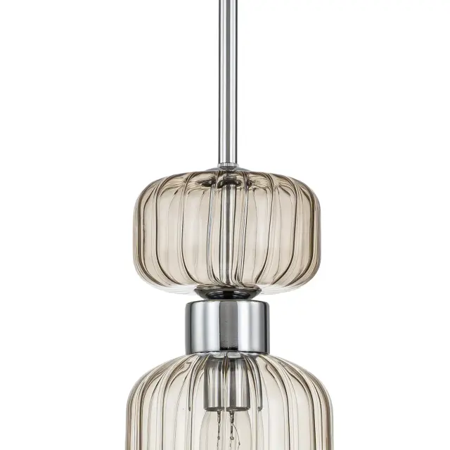 Светильник Escada 1141/1S Chrome/Beige GLOSS — хром, ракурс 4