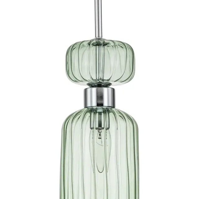 Светильник Escada 1141/1S Chrome/Green GLOSS — хром, ракурс 4