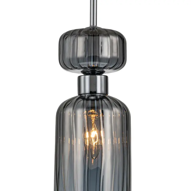 Светильник Escada 1141/1S Chrome/Smoke GLOSS — хром, ракурс 3