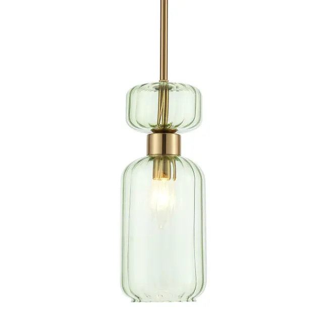Светильник Escada 1141/1S Green GLOSS — медь, ракурс 3