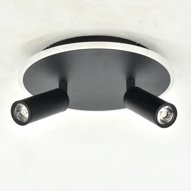 Светильник Escada 20046SMA/02LED BK — черный, ракурс 3
