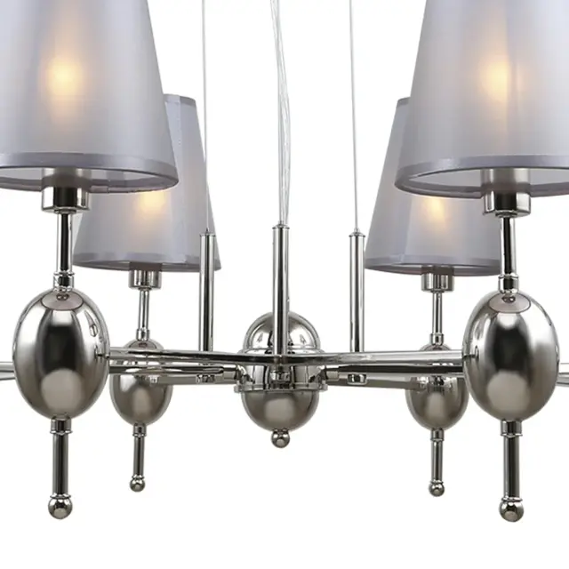 Люстра Escada 2106/8S ELEGY — никель, ракурс 4