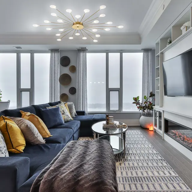 Люстра Escada 2109/1 Copper STARFALL — медь, ракурс 3