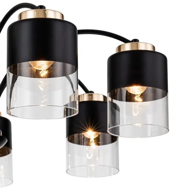 Люстра Escada 2121/7P RICHE — черный, ракурс 3