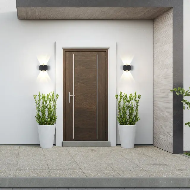 Уличный светильник Escada 30004W/01LED — черный, ракурс 3
