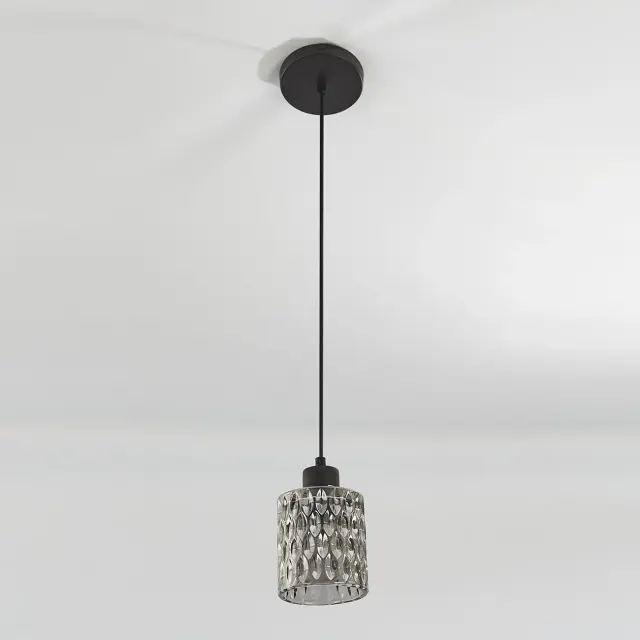 Светильник Escada 466/1S Dark Smoky — черный, ракурс 2
