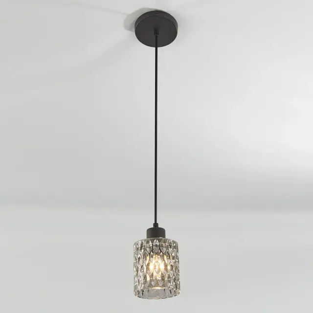 Светильник Escada 466/1S Dark Smoky — черный, ракурс 3