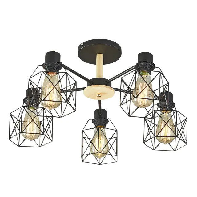 Люстра Escada 508/5PL — черный