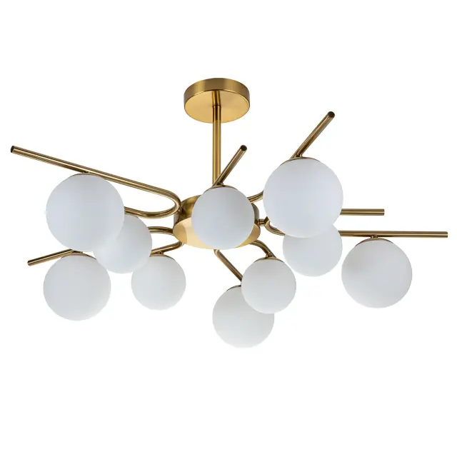 Люстра Escada 642/10P Brass SPHERE — бронза, ракурс 2
