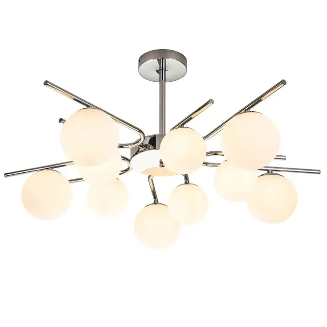 Люстра Escada 642/10P Silver SPHERE — серебряный