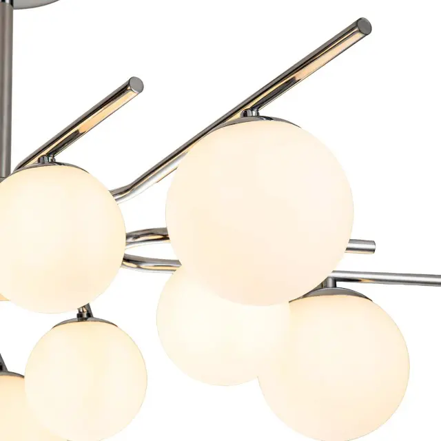 Люстра Escada 642/10P Silver SPHERE — серебряный, ракурс 3