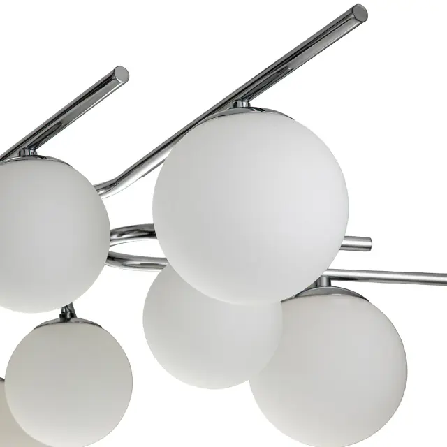 Люстра Escada 642/10P Silver SPHERE — серебряный, ракурс 4