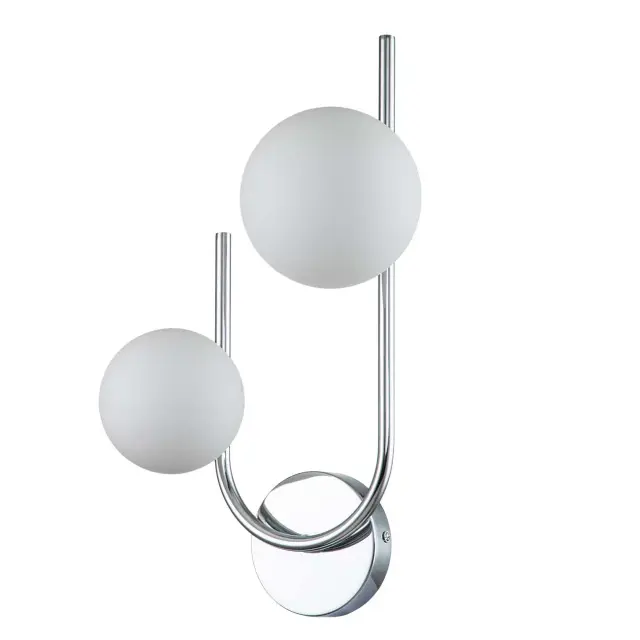 Бра Escada 642/2A Silver SPHERE — серебряный, ракурс 2