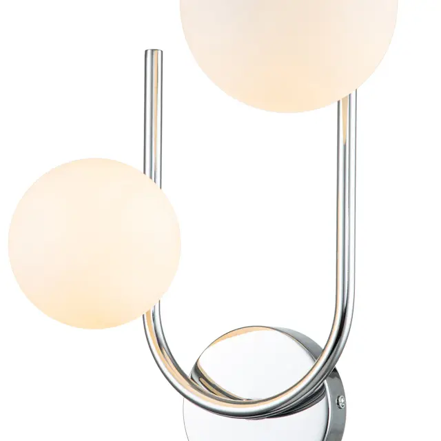 Бра Escada 642/2A Silver SPHERE — серебряный, ракурс 4