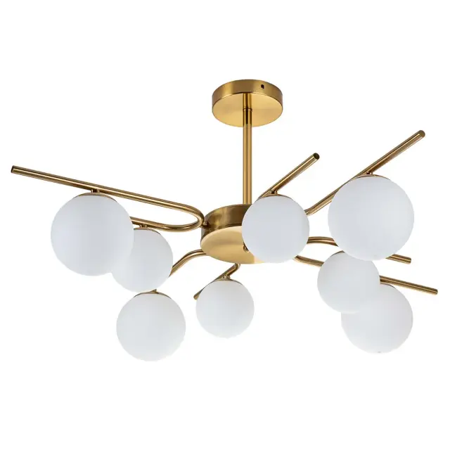 Люстра Escada 642/8P Brass SPHERE — бронза, ракурс 2