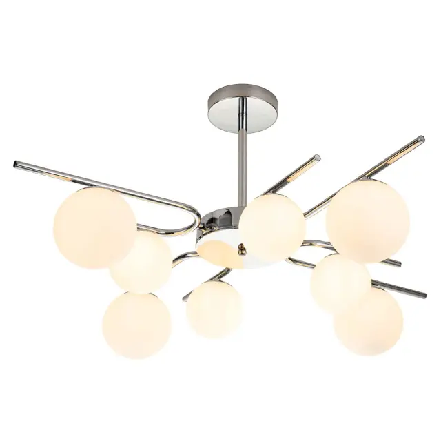 Люстра Escada 642/8P Silver SPHERE — серебряный