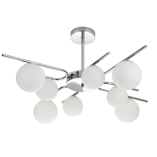 Люстра Escada 642/8P Silver SPHERE — серебряный, ракурс 2