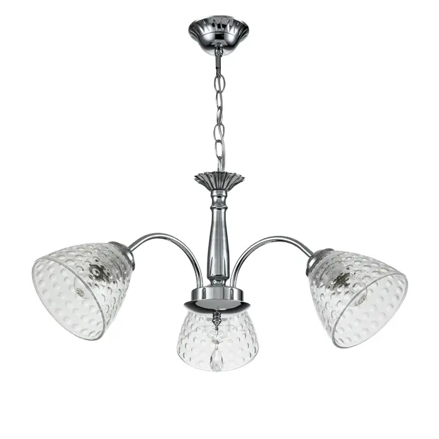 Люстра Escada 658/3PL Chrome FREESIA — хром, ракурс 2