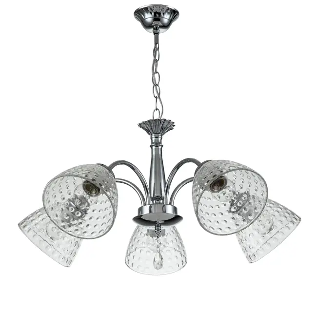 Люстра Escada 658/5PL Chrome FREESIA — хром, ракурс 2