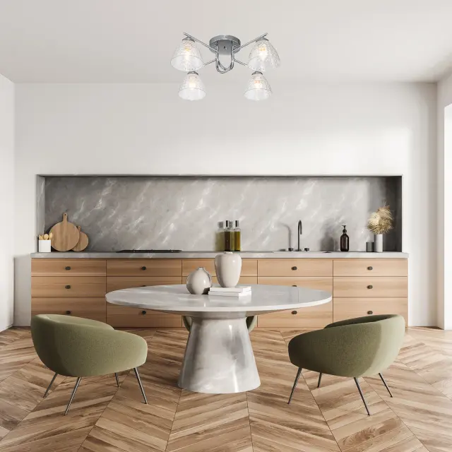 Люстра Escada 659/4PL Chrome ADONIS — хром, ракурс 5