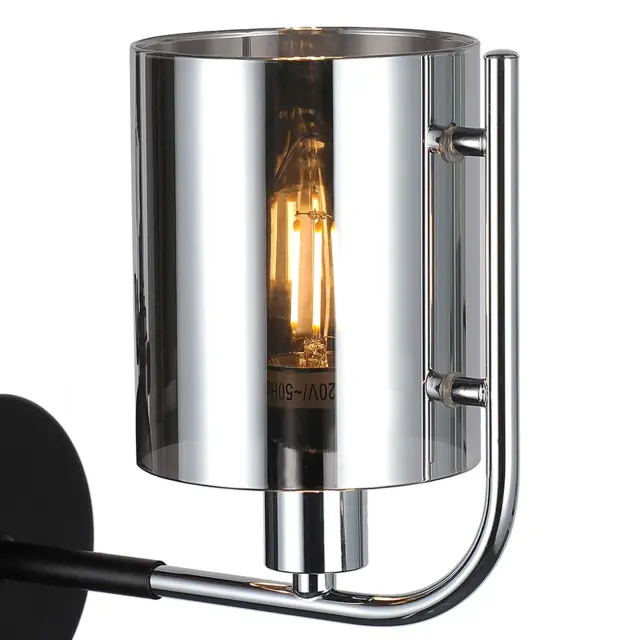 Бра Escada 671/1A Chrome ELEGANT — черный, ракурс 3
