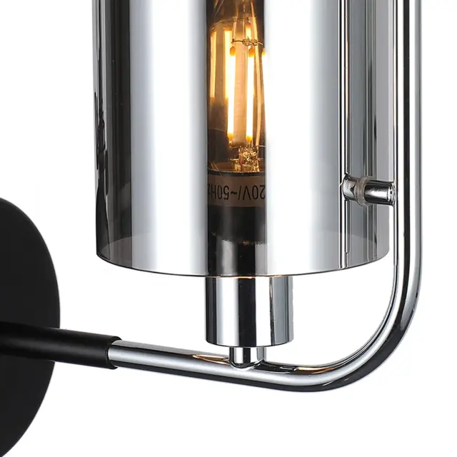 Бра Escada 671/1A Chrome ELEGANT — черный, ракурс 4
