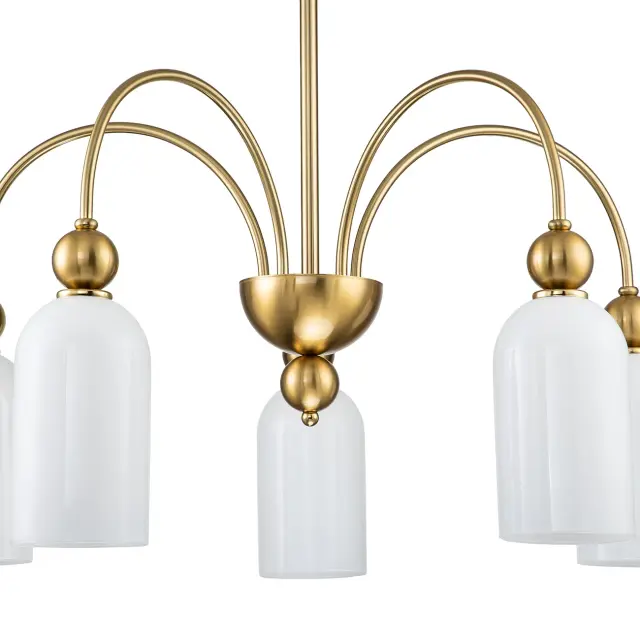 Люстра Escada 686/5PL Copper ODE — медь, ракурс 3