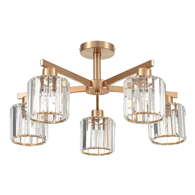 Люстра Escada 692/5P Сopper ADORN — медь, ракурс 2
