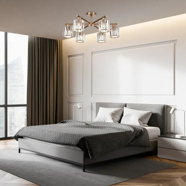 Люстра Escada 692/6P Сopper ADORN — медь, ракурс 5