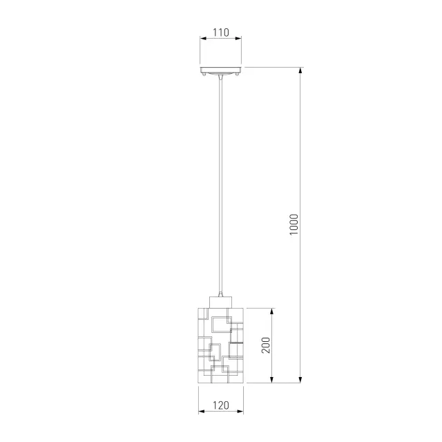Светильник Eurosvet 50002/1 хром STELLA, ракурс 4