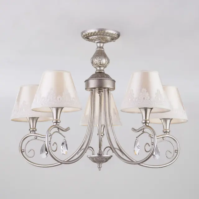 Люстра Eurosvet 60069/5 серебро INCANTO — серебряный