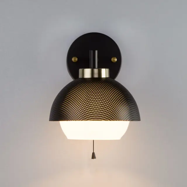 Бра Eurosvet 70106/1 черный NOCCIOLA, ракурс 3