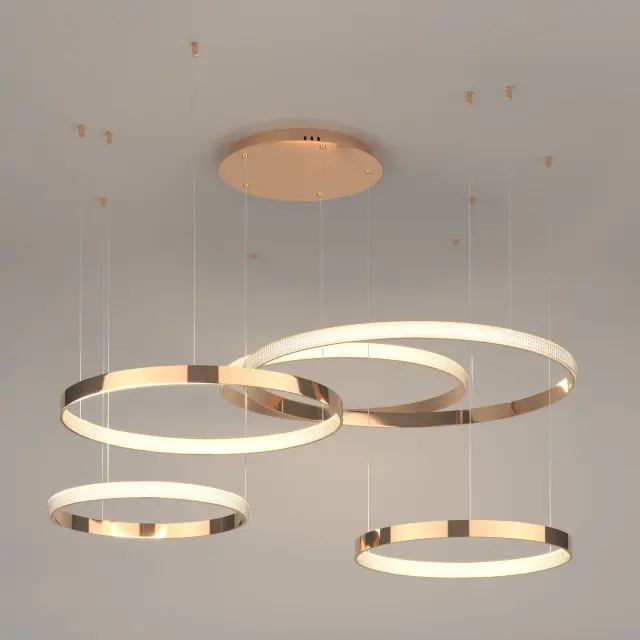 Светильник Eurosvet 90175/5 медный POSH — медь