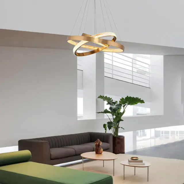 Светильник Eurosvet 90176/3 медный POSH — медь, ракурс 2